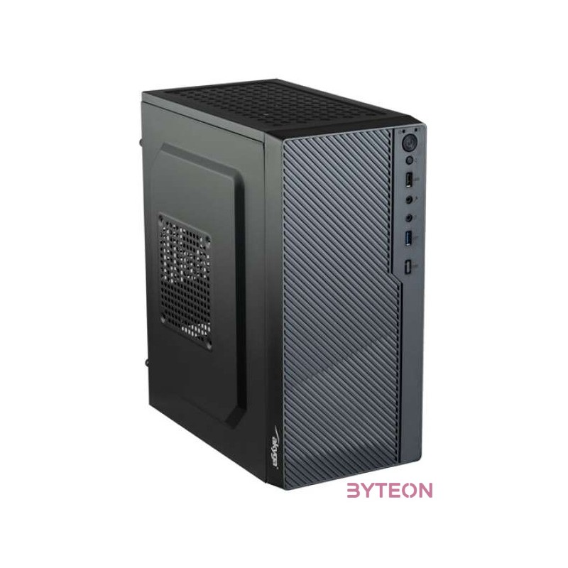 AKYGA Ház AK36BK Micro ATX Fekete, USB2.0USB3.0