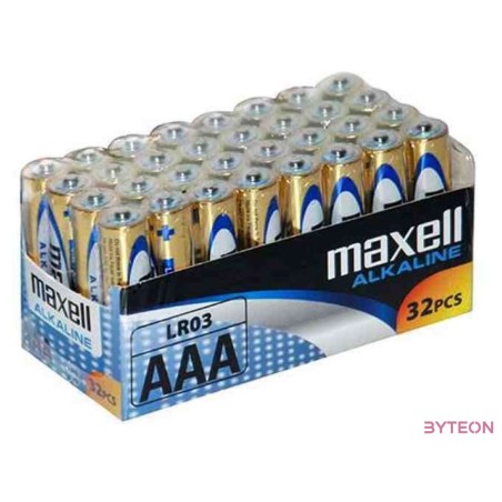 MAXELL Alkálielem LR-3 AAA 32db-os