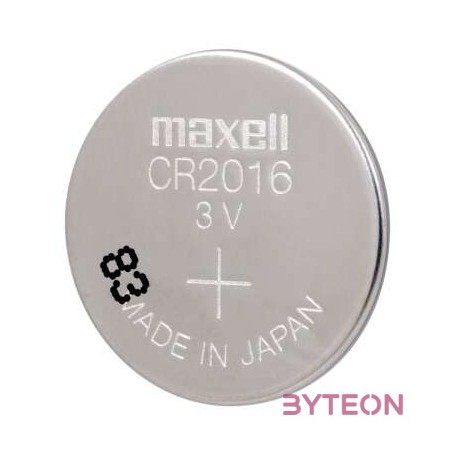MAXELL Gombelem CR2016