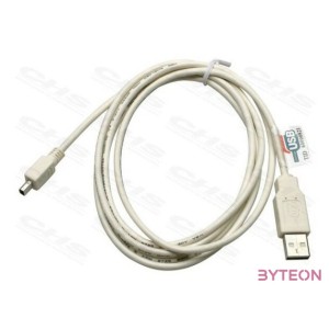 ROLINE kábel USB A - mini 5 PIN 1.8m, Összekötő