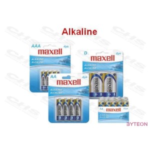 MAXELL Alkálielem LR-6 AA 6db-os