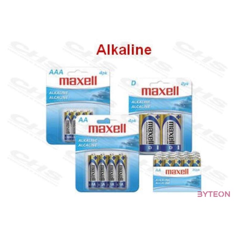 MAXELL Alkálielem LR-6 AA 6db-os