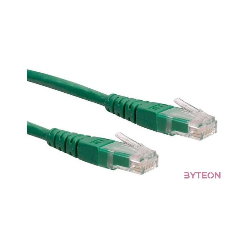 ROLINE Patch kábel ROL 21.15.1533 UTP CAT6 1m zöld