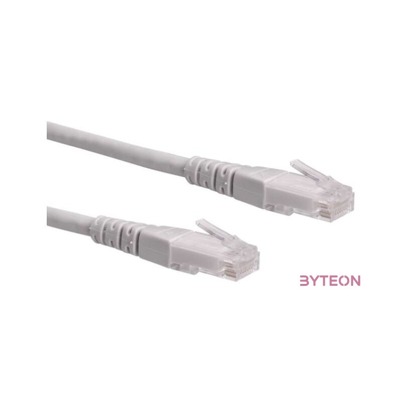 ROLINE kábel UTP CAT6 0,3m szürke