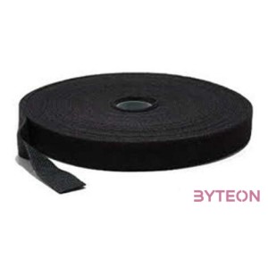 LINDY Kábelkötegelő szalag, fekete