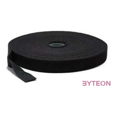 LINDY Kábelkötegelő szalag, fekete