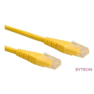ROLINE Patch kábel ROL 21.15.1562 UTP CAT6 5m sárga