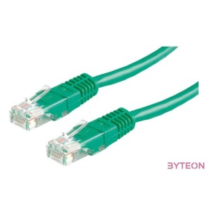 ROLINE Patch kábel ROL 21.15.0523 UTP CAT.5e 0.5m zöld