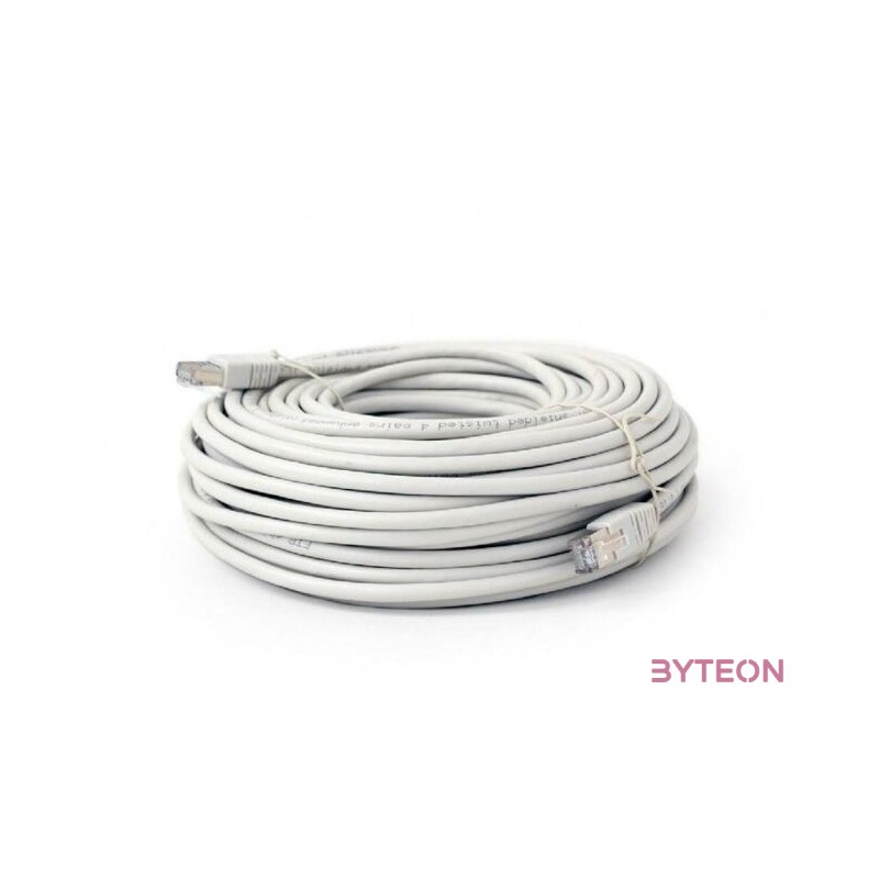 Gembird Patch kábel, PP6-30M, FTP CAT6  30m Szürke