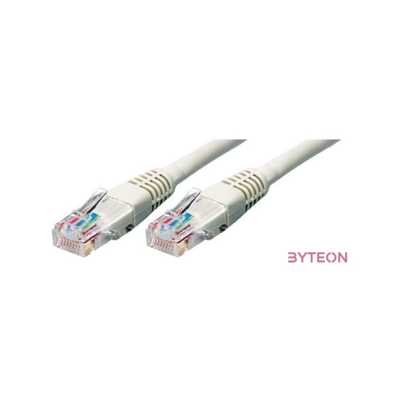 ROLINE Patch kábel ROL 21.15.0515 UTP CAT.5e 15m szürke