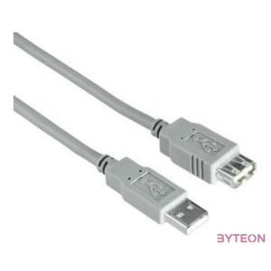 WIRETEK kábel USB Hosszabbító A-A, 5m, Male,Female