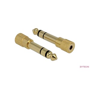 Audio Jack 6.35" apa - Jack 3.5" anya (Delock)