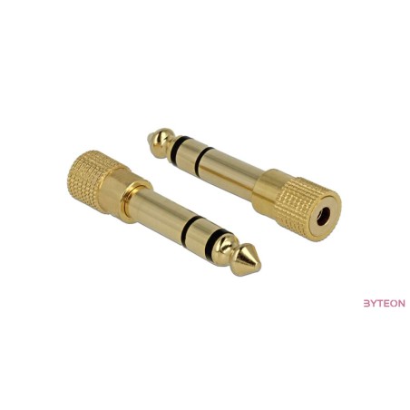 Audio Jack 6.35" apa - Jack 3.5" anya (Delock)