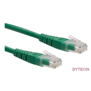 ROLINE Patch kábel ROL 21.15.1533 UTP CAT6 1m zöld