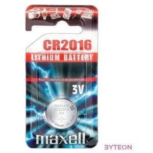MAXELL Gombelem CR2016