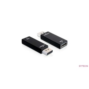 Delock Displayport 1.1 male - HDMI female passzív - Fekete