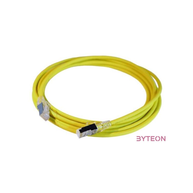 LEGRAND patch kábel, Cat6A, árnyékolt, 2m, sárga