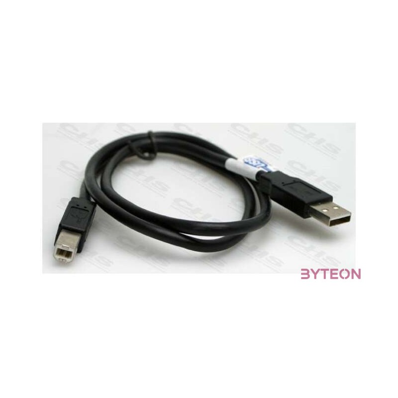 ROLINE kábel USB A-B Összekötő USB A (Male) to USB B (Male) 80cm