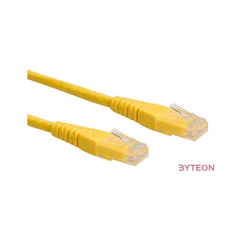 ROLINE Patch kábel ROL 21.15.1552 UTP CAT6 3m sárga