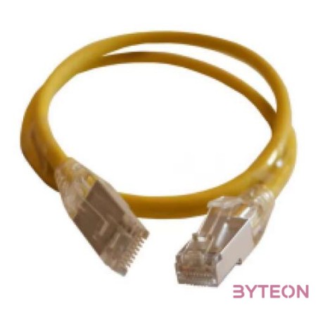 LEGRAND patch kábel, Cat6A, árnyékolt, 1m, sárga