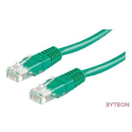 ROLINE Patch kábel ROL 21.15.0553 UTP CAT.5e 3m zöld