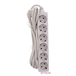 WELL Hálózati elosztó 6-os 3m