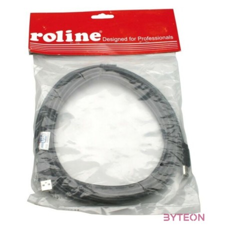 ROLINE kábel USB A-B Összekötő 4,5m