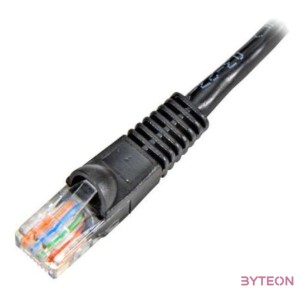 WIRETEK kábel Patch UTP Cat.5E 5m Fekete