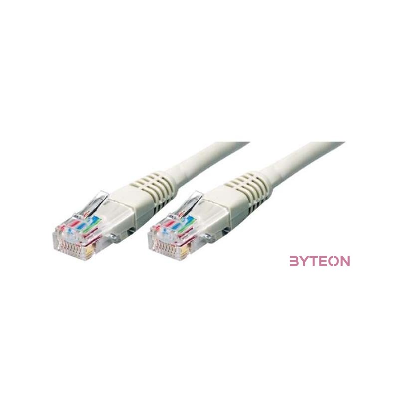 ROLINE Patch kábel ROL 21.15.0510 UTP CAT.5e 10m szürke