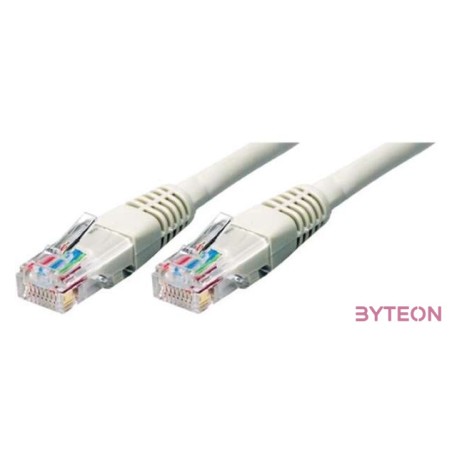 ROLINE Patch kábel ROL 21.15.0510 UTP CAT.5e 10m szürke