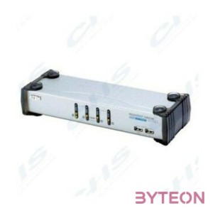 ATEN KVM Switch 4PC Master View USB, DVIkábelkészlet