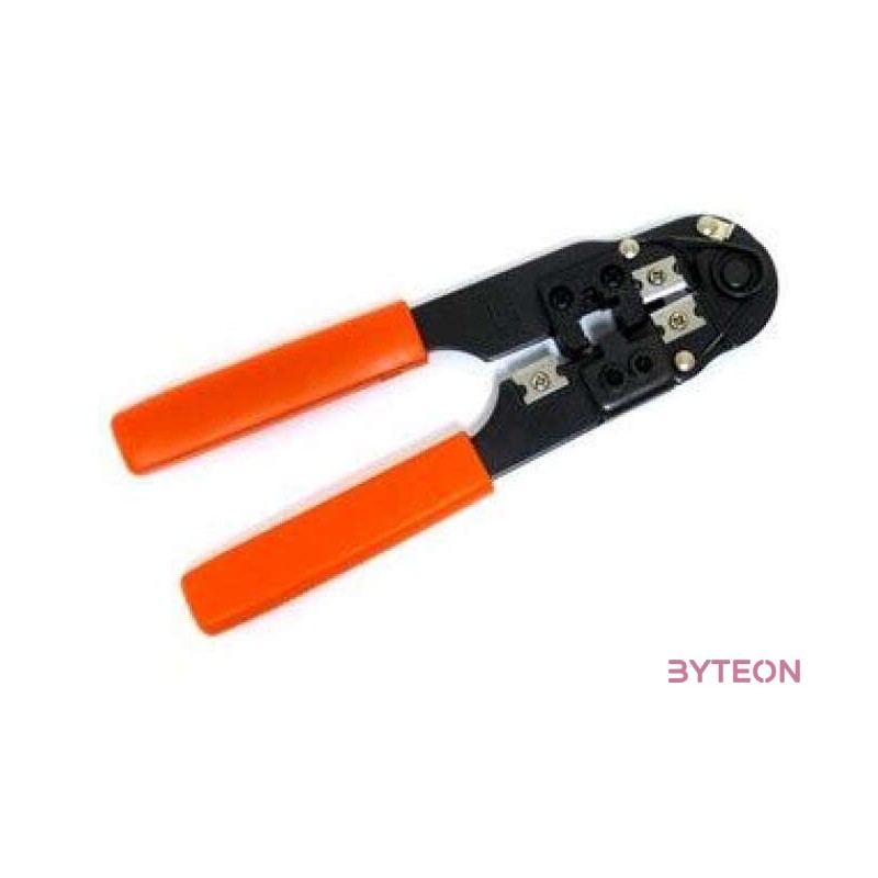 WIRETEK Krimpelő fogó 4P6P8P