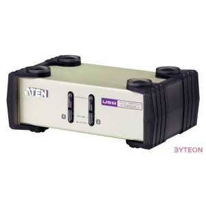ATEN KVM Switch 2PC PS,2-USBkábel CS-82U
