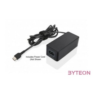 LENOVO AC Adapter - 45W USB-C Standard - ThinkPad 13, P51s, T470,s, T570, X1 Tablet, Yoga370, X1 Carbon5, X1 Yoga2, X270