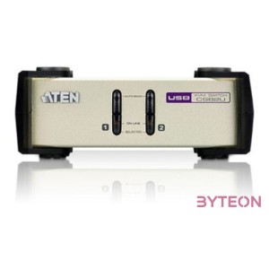 ATEN KVM Switch 2PC PS,2-USBkábel CS-82U
