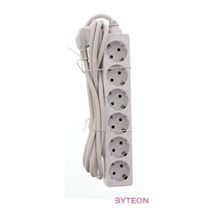 WELL Hálózati elosztó 6-os 3m