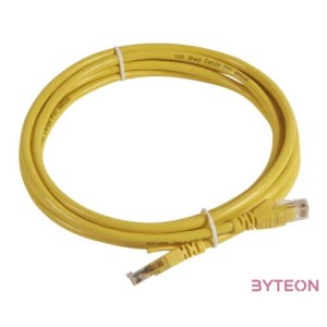 LEGRAND patch kábel, Cat6A, árnyékolt, 2m, sárga