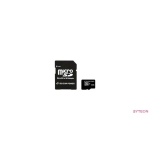 Silicon Power microSDHC 8GB (Class10) SD adapterrel