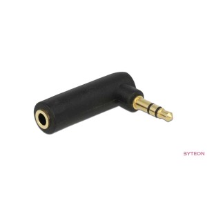 Audio Jack 3.5" apa - Jack 3.5" anya 90 fokos (Delock)
