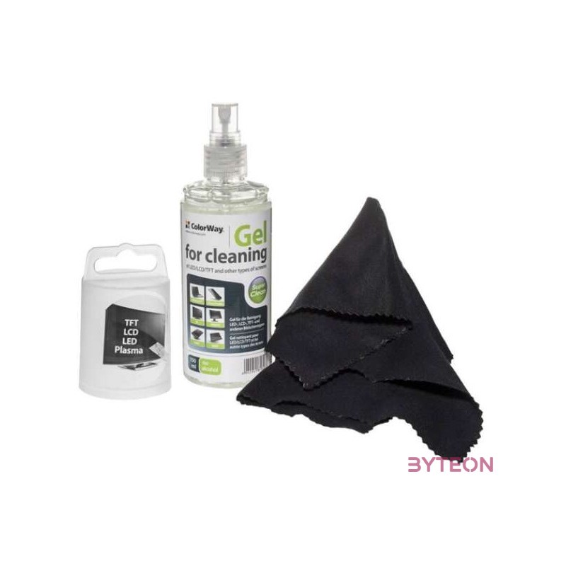 COLORWAY Tisztítószer CW-5151, tisztító gél 150 ml (gel for Screen and Monitor Cleaning)