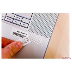 BROTHER szalag TZe-SE4, Fehér alapon Fekete, Biztonsági szalag, 18mm  0.7, 8 méter