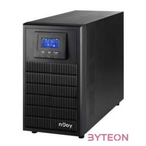 NJOY UPS ATEN PRO 3000, 3000VA, 2700W, Online Szünetmentes tápegység, LCD display