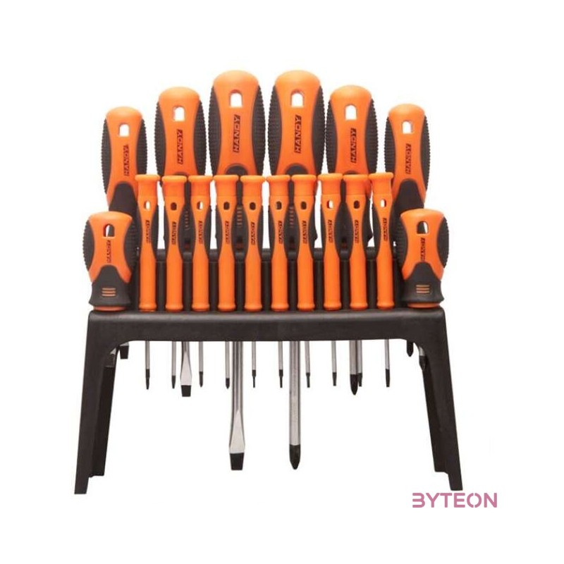 Handy tools csavarhúzó kit 18db tárolóval