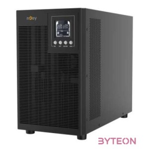 NJOY UPS ECHO PRO 3000, 3000VA, 2400W, Online Szünetmentes tápegység, LCD display