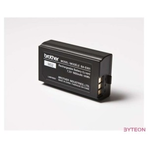 BROTHER Akkumulátor BA-E001 címkenyomtatóhoz, Li-Ion battery (TZe 18-24mm Li-Ion compatible PTouch machines)
