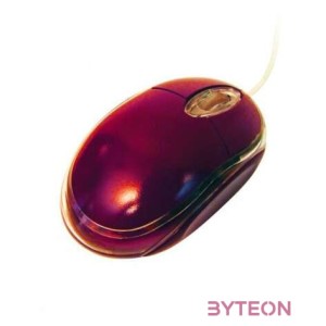 SILVERLINE Vezetékes egér, Optikai OM-290, USB Piros