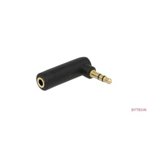 Audio Jack 3.5" apa - Jack 3.5" anya 90 fokos (Delock)