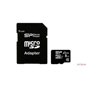 Silicon Power microSDHC 8GB Elite (Class10, UHS-1)