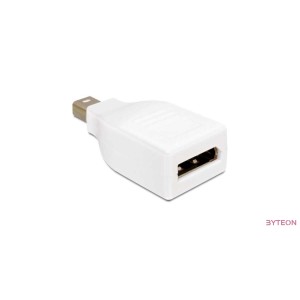 Displayport mini 1.2 apa - Displayport 1.2 anya (Delock) - Fehér