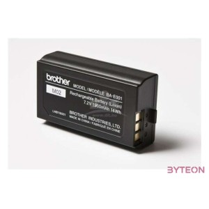 BROTHER Akkumulátor BA-E001 címkenyomtatóhoz, Li-Ion battery (TZe 18-24mm Li-Ion compatible PTouch machines)